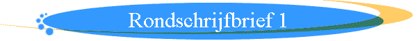 Rondschrijfbrief 1