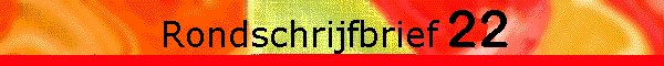Rondschrijbrief 22